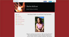 Desktop Screenshot of marisasullivan.org