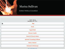 Tablet Screenshot of marisasullivan.org